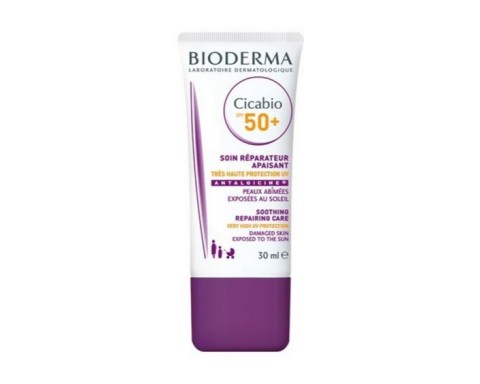 Bioderma Cicabio Krem SPF 50 30 ML Lekeli Ciltler İçin Güneş Kremi