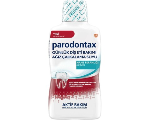 Parodontax Nane Ferahlığı Ağız Bakım Suyu 500 Ml